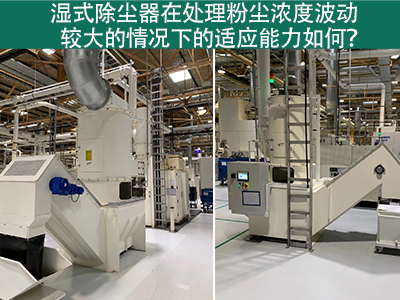 湿式除尘器：处理粉尘浓度波动的适应能力